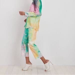 The‎ Kit. NWT Daniel Vosovic Pastel Sunset Fog Cropped Alexa Mom Jeans Sz 8